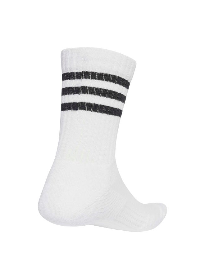 Adidas 3-Stripes Cushioned Crew Socks 3 Pairs - Image 2